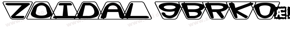 Zoidal (BRK)字体转换